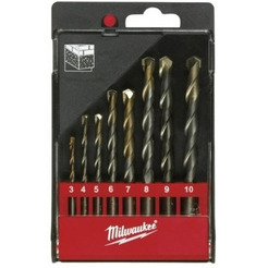 Набор сверл по бетону MILWAUKEE DIN8039 3-10mm 8 шт (4932352334)