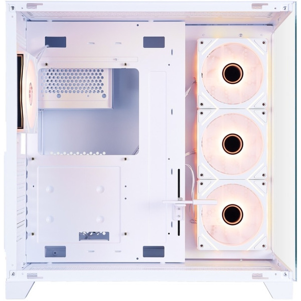 Корпус 1stPlayer MV8-TP MV8-TP-WH-3F7R-W-1F7-W (белый)