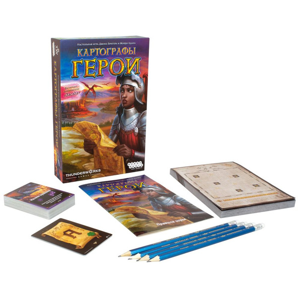Настольная игра Hobby World 915397 Картографы Герои