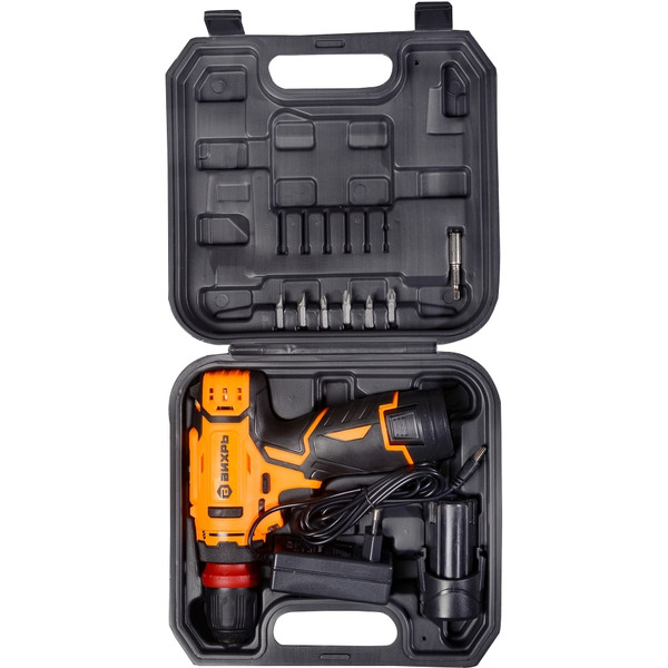 Дрель-шуруповерт Вихрь ДА-12Л-2КC (72/14/33) с 2-мя АКБ, кейс