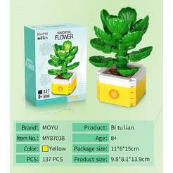 Игрушка конструктор MOYU Лотос Валлаби MY87038