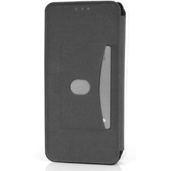 Чехол-книга CASE Magnetic flip для Huawei P40 lite / Nova 6SE (черный)