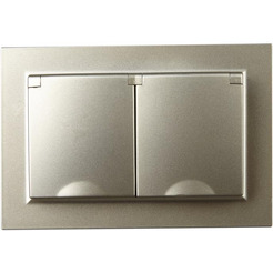 Розетка IEK Brite BR-R26-16-44-K37-F