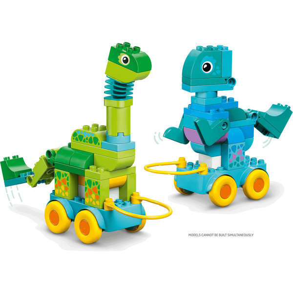 Конструктор Lego Duplo Динозавры на колесах 3в1 10451