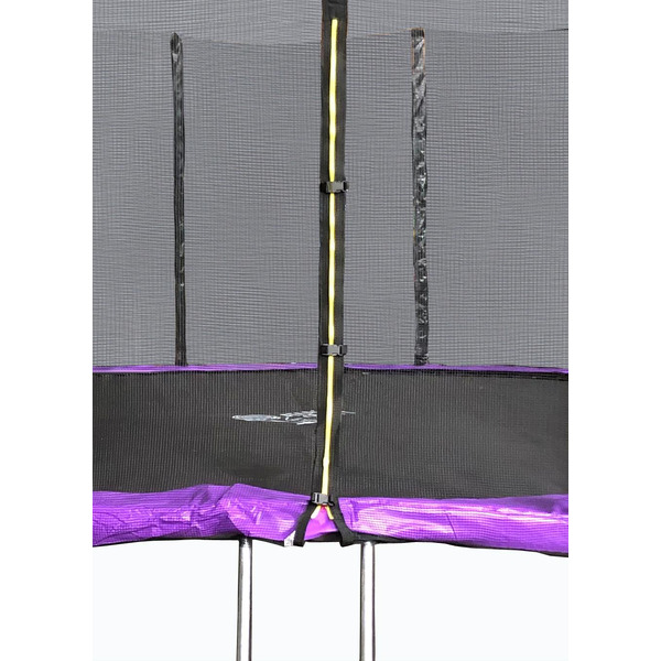 Батут пружинный с защитной сеткой и лестницей ATLAS SPORT 16FT-6 PRO purple