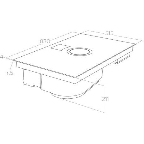 Варочная панель Elica NikolaTesla Switch BL/F/83