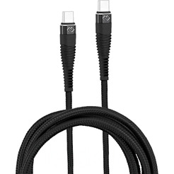 Кабель Digma DG-USBС-C-1M-100W (1м, черный)