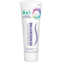 Зубная паста Sensodyne Комплексный уход 8 в 1 (75мл)