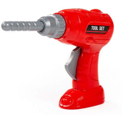 Шуруповёрт игрушечный Полесье №1 (красный) 90478