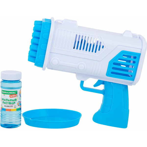 Генератор мыльных пузырей BRAUBERG Бластер погружной с подстветкой 665146