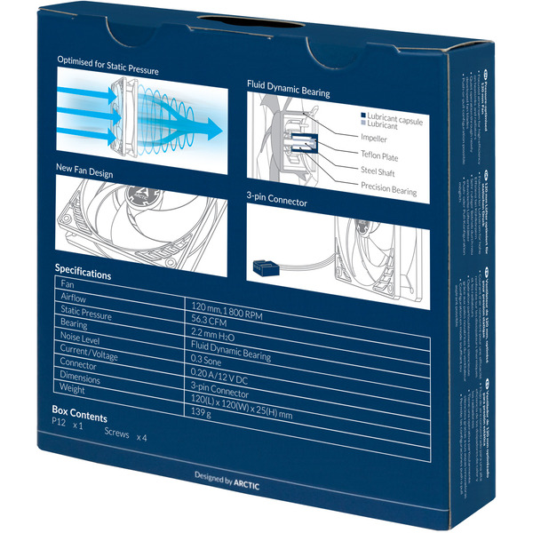 Вентилятор для корпуса Arctic Cooling P12 ACFAN00118A