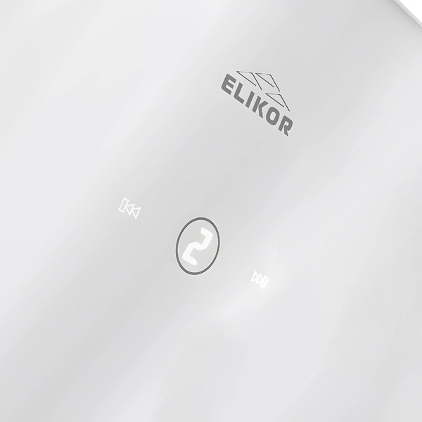 Кухонная вытяжка Elikor RISE WH 60 белое стекло (243076)