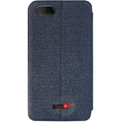 Чехол-книжка Akami Velvet series для Xiaomi Redmi 6A Темно-синий (5423)