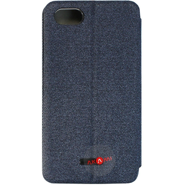 Чехол-книжка Akami Velvet series для Xiaomi Redmi 6A Темно-синий (5423)