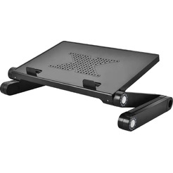 Стол для ноутбука Cactus CS-LS-T8-C (серебристый)