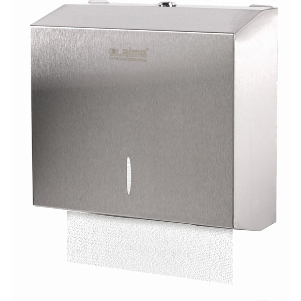 Диспенсер для бумажных полотенец LAIMA PROFESSIONAL INOX 605696