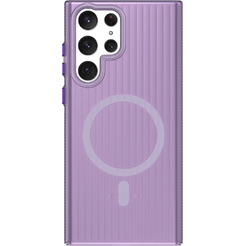 Задняя накладка CASE Translucent Strip Samsung Galaxy S22 Ultra, фиолетовый