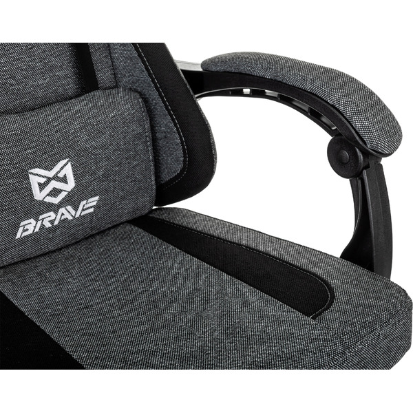 Игровое кресло Brave Knight OPUS/F mini (серый/черный)