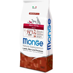 Сухой корм для собак Monge Speciality Adult Mini Lamb Rice & Potato (7.5кг)