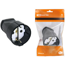 Розетка TDM Electric SQ1806-0132 (черный)