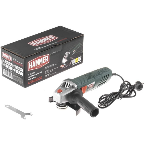 Угловая шлифмашина Hammer USM900D