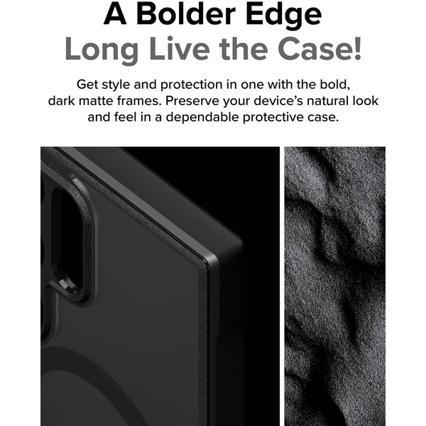 Чехол Ringke FUSION BOLD MAGNETIC для Galaxy S24 Ultra MATTE BLACK