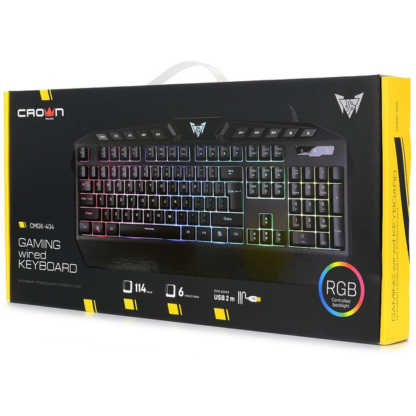 Клавиатура Crown CMGK-404