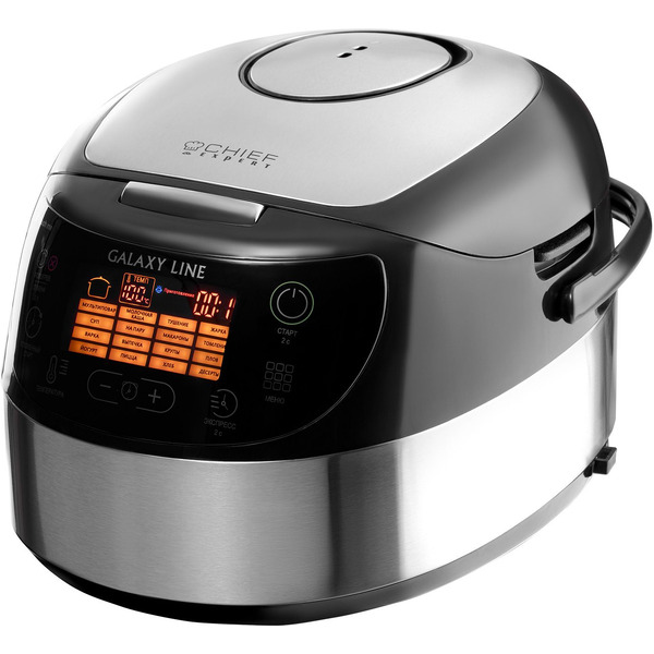 Мультиварка GALAXY GL2649 5л черный/серебристый