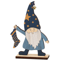 Деревянная фигурка NEON-NIGHT Гном с носком 504-009