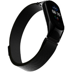 Ремешок Bingo Magnetic для Xiaomi Mi Band 3/4 Черный