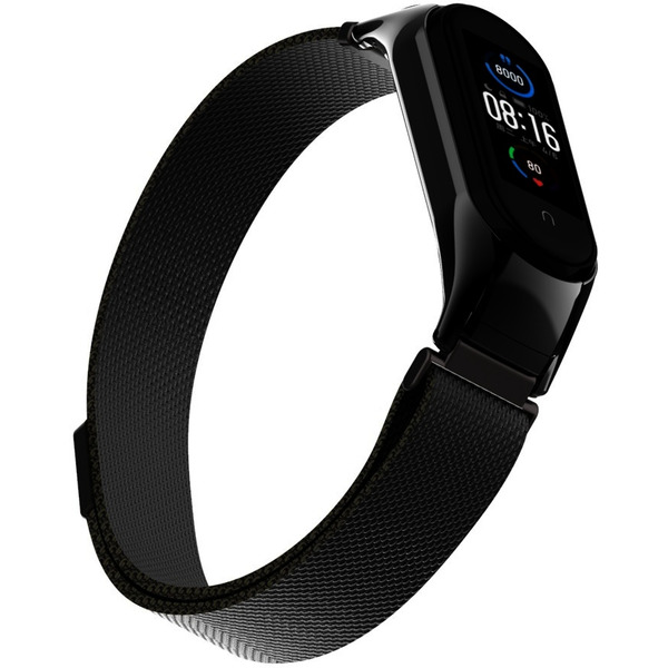 Ремешок Bingo Magnetic для Xiaomi Mi Band 3/4 Черный