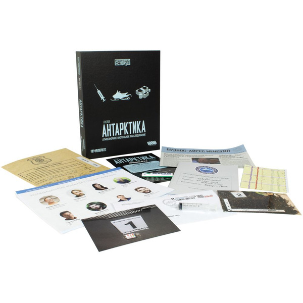 Настольная игра Hobby World 915528 Детективные истории Роковая Антарктика
