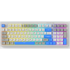 Клавиатура Ritmix RKB-598BL (серый/белый)