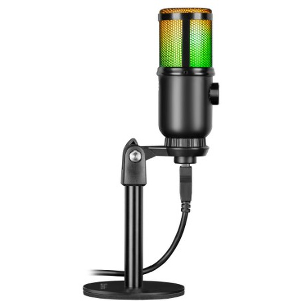 Игровой стрим микрофон Defender GLOW GMC 400 USB (64640)