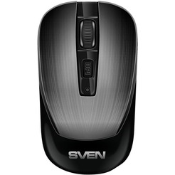 Мышь SVEN RX-380W (серый металлик)