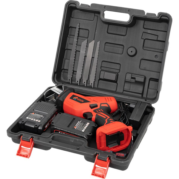 Сабельная пила Edon URS-21A (с 2-мя АКБ, кейс)