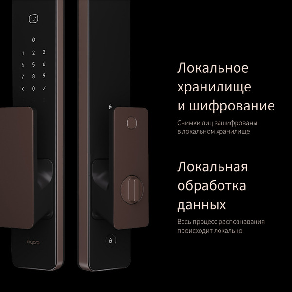 Умный замок Aqara D200i (ML-D01D) черный