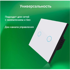 Выключатель Digma DiSwitch 2p (DSW2P)