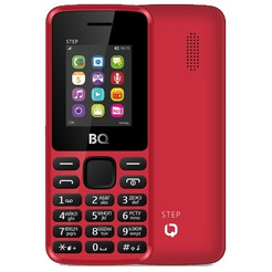 Мобильный телефон BQ-Mobile BQM-1830 Step Красный