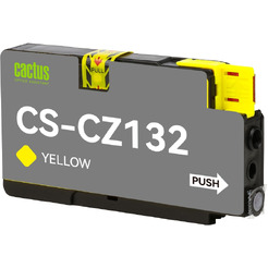 Картридж струйный Cactus CS-CZ132 №711 (желтый)
