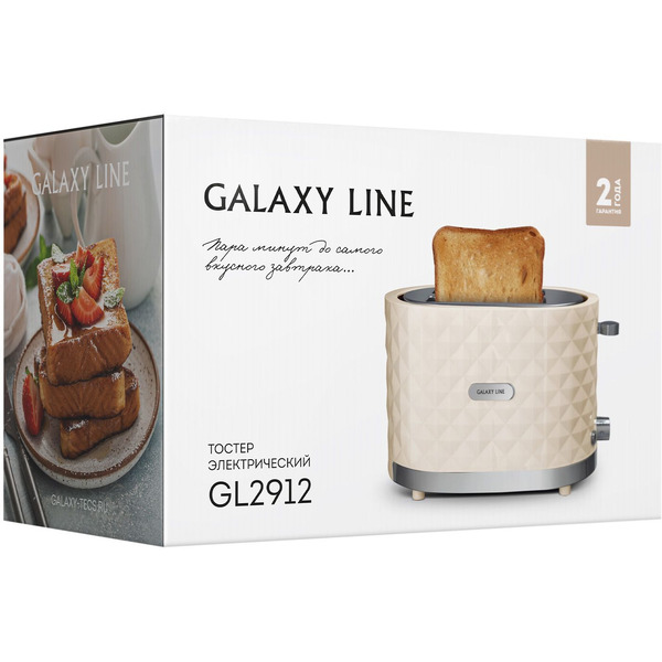Тостер Galaxy Line GL2912 (бежевый)