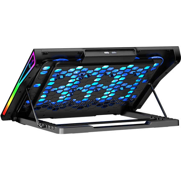 Подставка для ноутбука с активным охлаждением EVOLUTION LCS-09 RGB