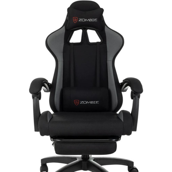 Кресло игровое ZOMBIE Shadow (черный/серый)