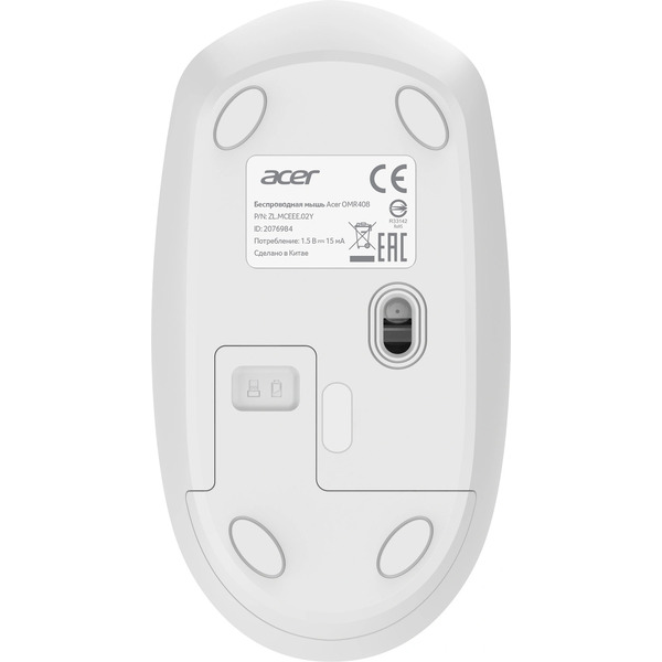 Мышь Acer OMR408 (белый)