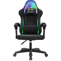 Кресло игровое Knight Wolf RGB (черный)