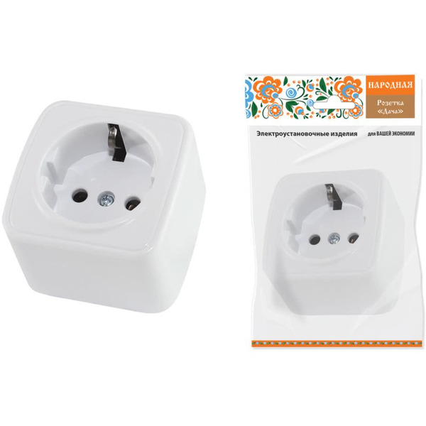 Розетка TDM Electric Дача SQ1824-0008