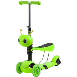 Самокат детский Novatrack Disco-kids Saddle 120S.DISCOKIDS.GN9 (зеленый)