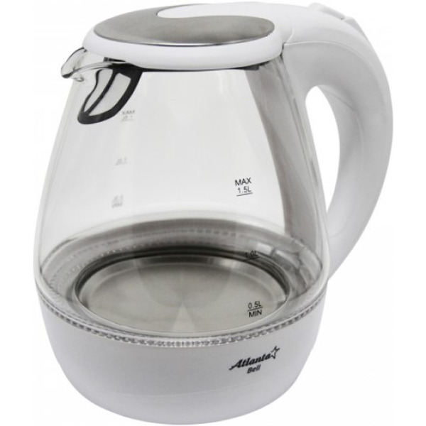 Электрический чайник Atlanta ATH-2460 (белый)