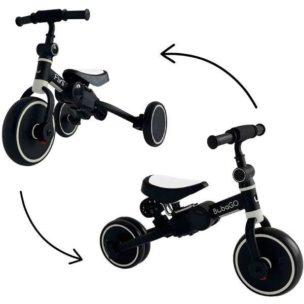 Беговел BubaGo Flint BG-F-109-2 Черно-белый