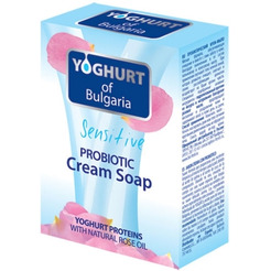 Мыло твердое Yoghurt of Bulgaria пробиотическое (100г)